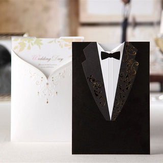 Elegant Vintage Wedding Invitations