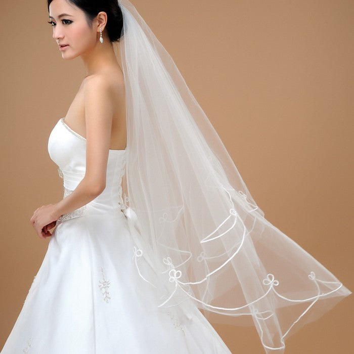 Simple Tulle Wedding Veils