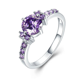 Purple AAA Zircon Jewelry