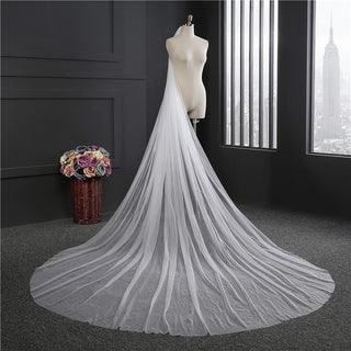 Long Soft Bridal Veil
