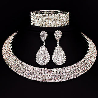Rhinestone Crystal Wedding Jewelry