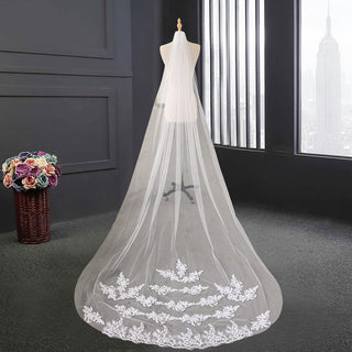 Long Cathedral Wedding Veil