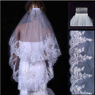 Bridal Veils With Lace