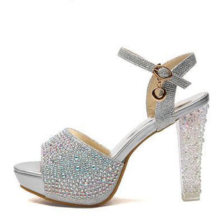 Crystal Platform Diamond Female Shoes